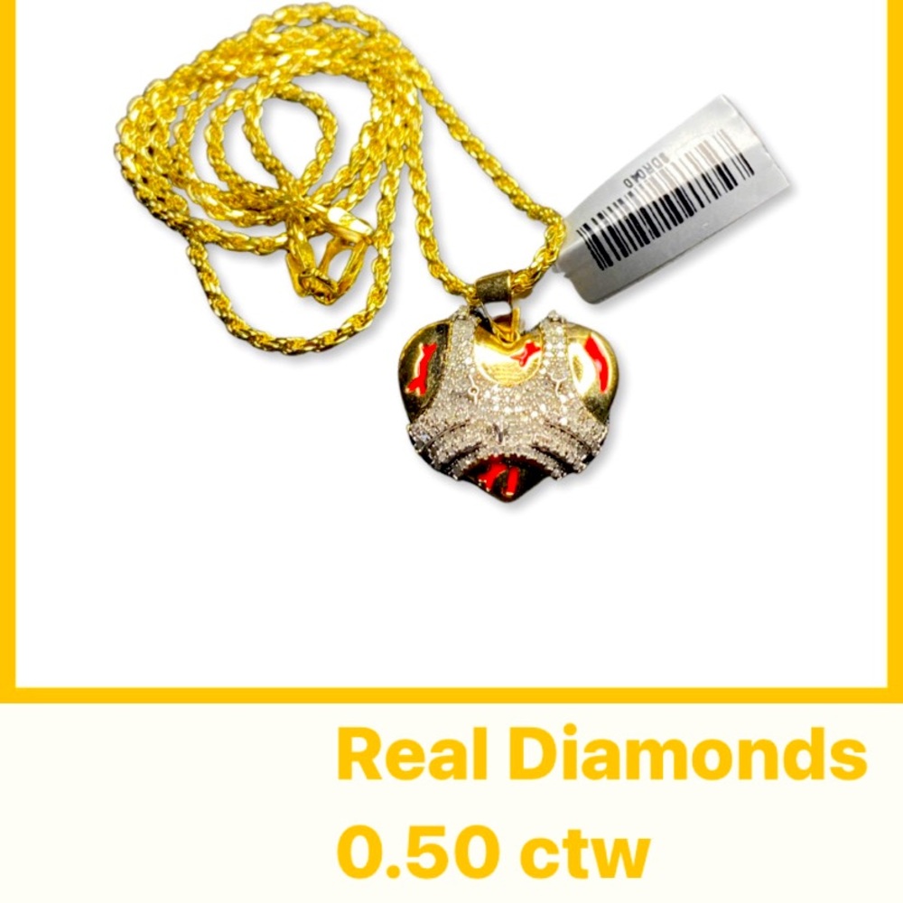 ✅Real Diamond Pendant 0.50ctw✅